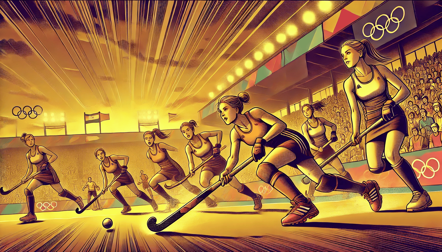 荷兰击败美国女子曲棍球夺冠 荷兰击败美国女子曲棍球夺冠